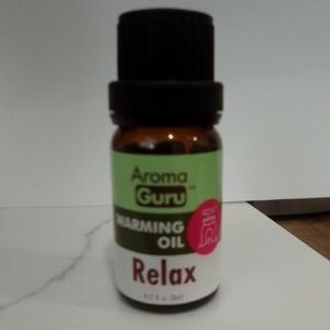 Relax Warming Oil - Brown